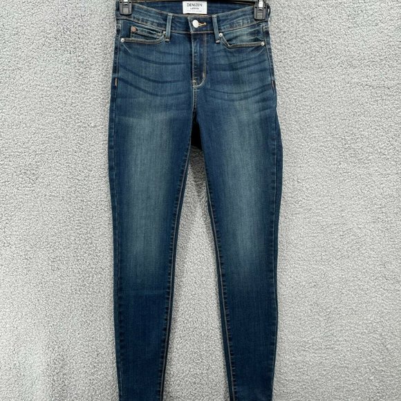 Women's DENIZEN Levi's High Rise Skinny Jeans Size: 14 M (32X30) NO TAG - Picture 3 of 9